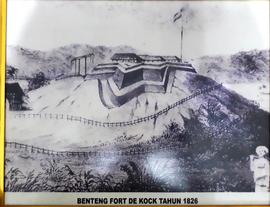 Benteng Fort De Kock tahun 1826