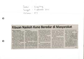 Kliping koran Tanggal 5 September 2015, Singgalang Halaman A-2