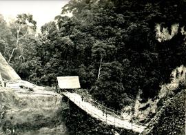 Jembatan Gantung di wilayah Fort De Kock Bukittinggi