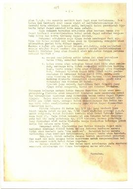 Surat tanggal 26 Djuli 1961
