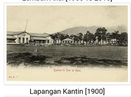 Lapangan Kantin Tahun 1900