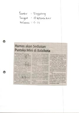 Kliping Koran Tanggal 18 September 2015, Singgalang, Halaman C-23