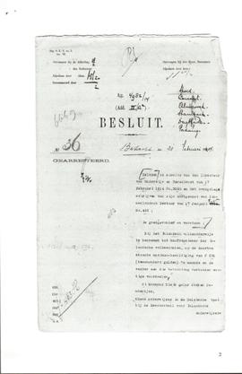 Besluit,21 Februari 1914