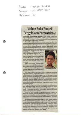 Kliping Koran Tanggal 22 Oktober 2015, Rakyat Sumbar, Halaman 16