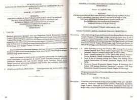 Penjelasan Rancangan Perda Kotamadya Daerah Tingkat II Bukittinggi No. 10 Tahun 1990