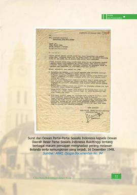 Surat dari Dewan Partai-Partai Sosialis Indonesia
