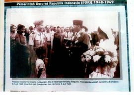 Presiden Soekarno tiba di Maguwo
