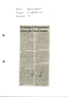 Kliping Koran Tanggal 10 September 2015, Padang Ekspress, Halaman 14