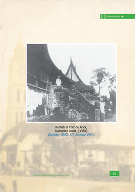 Rumah di Fort de Kock, Sumatera Barat 1930