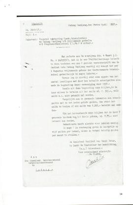 Afschrift Padang Panjang, den 24 sten April 1937