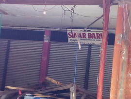 Foto 49 Toko Sinar Baru Lantai 1 Kebakaran di Pasar Atas Bukittinggi